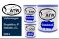 Preview: Volkswagen, Brightblau P. Metallic 2C, 9084: 1L Lackdose + 1L Klarlack + 500ml Härter - Set, von ATW Autoteile West.